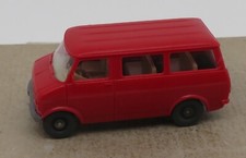 WIKING HO 1/87 CAMION BEDFORD OPEL BLITZ minibus rouge #355 no box