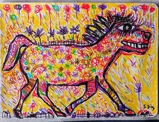 Tableau Peinture cheval