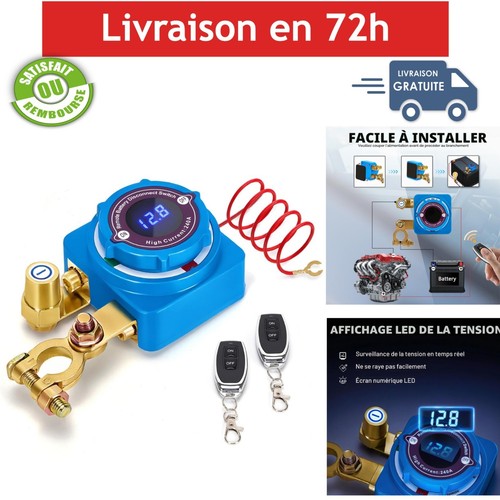 Coupe batterie 12v 240a - 12v, sans