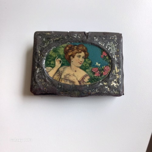 Boîte tôle lithographie - boîte, en