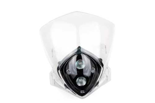 Plaque phare transparente 12v - plaque,