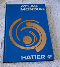 livre Atlas mondial  André