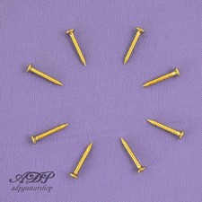 8 VIS Gold 2.5 x 15mm pour Contours micros style Gibson et passe cordes