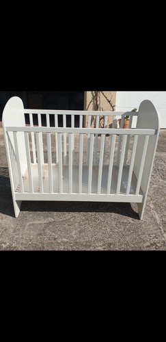 Lit bébé ikea gonatt blanc - bébé,