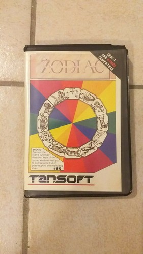 Jeu cassette zodiac boite - en,