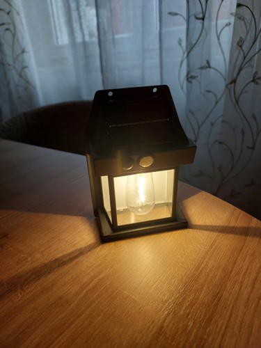 Lampe fixation murale solaire - murale,
