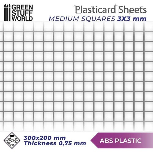 Plaque plasticard texturé - plaque,