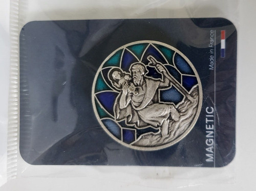 Médaille plaque magnétique