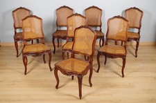Huit chaises style Louis XV