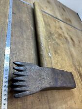 No. 14 old tool ANTIQUE TOOL stonemason hammer cutting forged 19th century