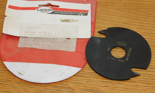 Lamello 100 disque - disque, fraise