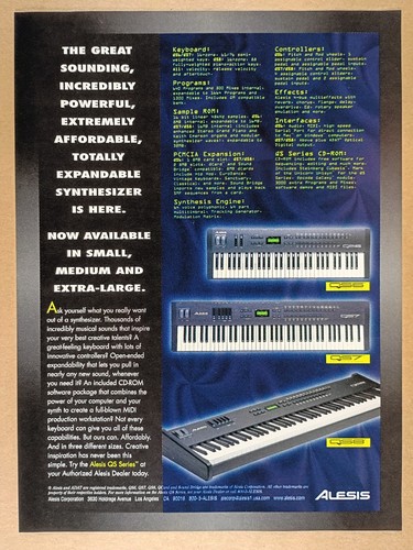 1997 alesis qs6 qs7 - 1997,