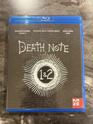 Blu ray death note - note, 2