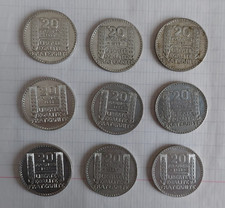 9 Pièces De 20 Francs Turin