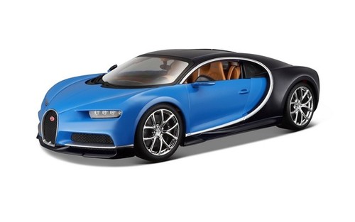 Bugatti chiron bleu 24 - bugatti, 1/24