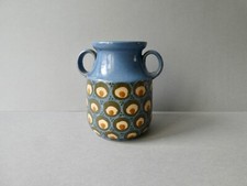 vase Art Deco, décor géométrique, plumes de paon, Elchinger fils, 1920-30