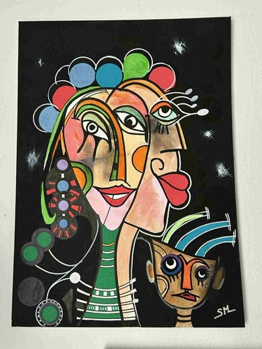 Peinture contemporaine style