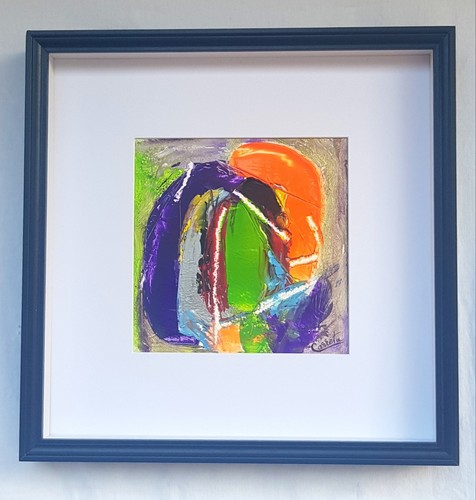 Toile tableau abstraction - toile,