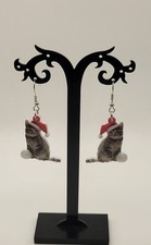 BOUCLES D OREILLES CHAT BONNET