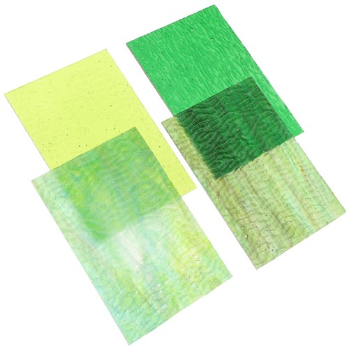 Feuilles verre pour - 4, de