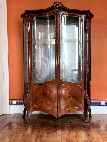 Ancienne armoire louis xv - armoire,