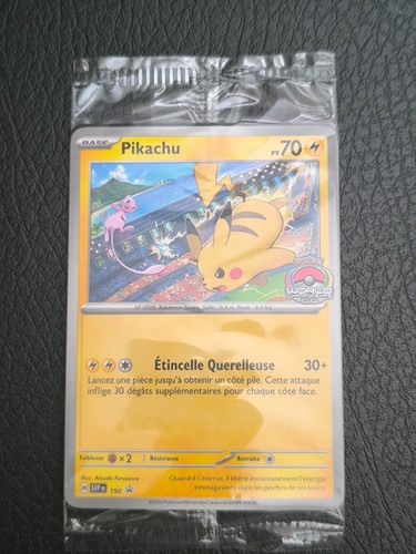 Carte pokemon pikachu svp 190 - carte,