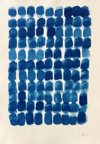 Monochrome abstrait original - abstrait,