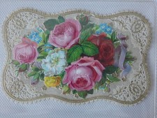 Image pieuse canivet dentelle a volet fleuri I was hungry , bouasse lebel