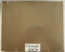 Plateau de service en métal argenté -  Christofle - modèle Malmaison 20 X 16 cm