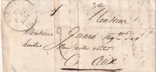 Marque postale 1834 - 🦬,