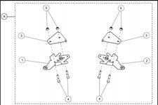 2016-2021 CAN-AM Défenseur Max Treuil Montage Avant Support Kit 1004-02-0680