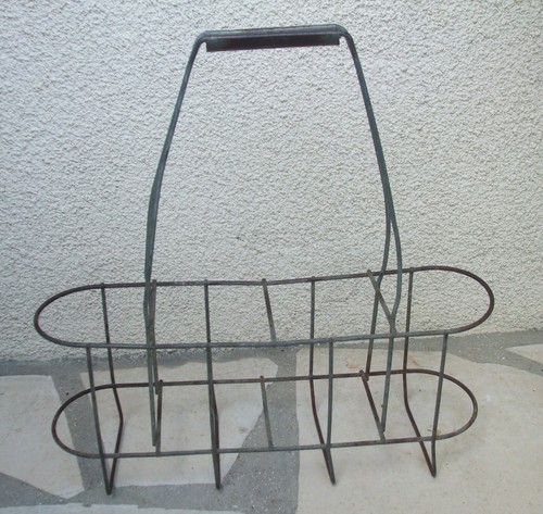 Ancien porte bouteilles - porte,
