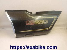 cache lateral gauche pour Honda CB 650  de 1979 a 1982 (RC03)
