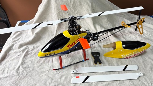 Align trex 500 helicopter - trex, 3d