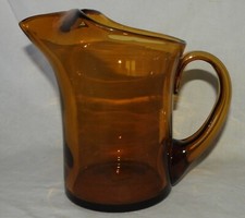 Smoked Glass Pitcher (Craft Glassware) 1 Liter (VGC)