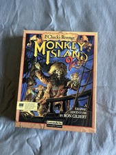 Monkey Island 2: LeChuck's Revenge Big Box 1991 IBM *Very Good condition*