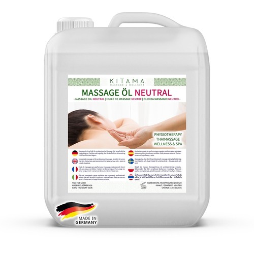 Kitama huile massage neutre - huile,