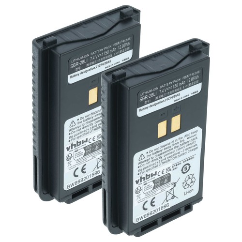 Batterie comme yaesu - 2x,