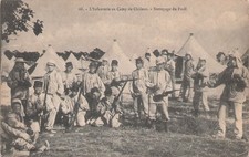 CP INFANTRY CAMP CHALONS CLEANING RIFLE - 38619