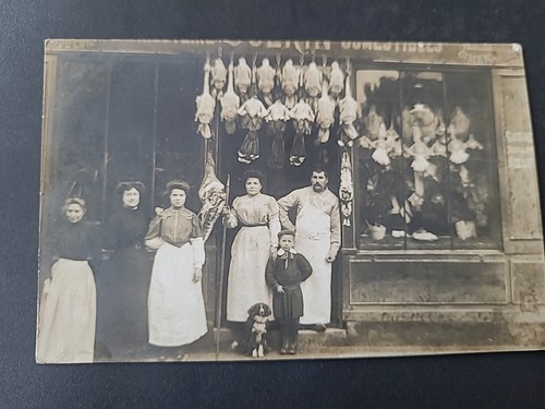 Carte photo boucherie - carte, photo,boucherie