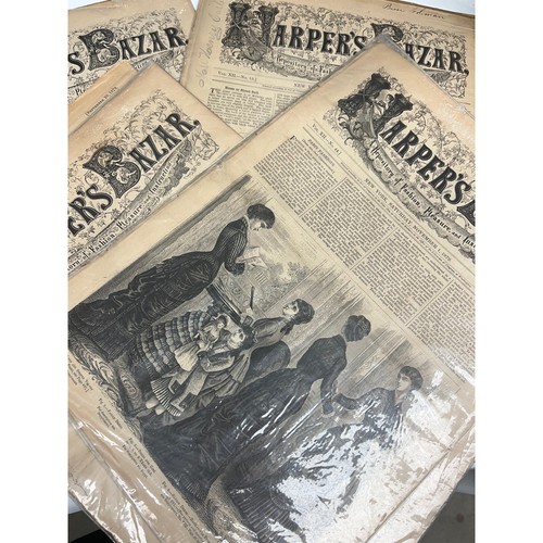 Antique 1879 harper bazar - antique, harper's