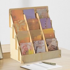 Présentoir en bois pour