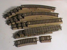 lot rails ancienne HO MARKLIN 3RAILS/11 COURBES7DROITES+2MORCEAUX RAILS/ OCC