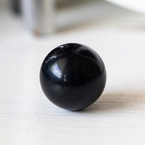 Boule onyx noir 16mm pierre - onyx,