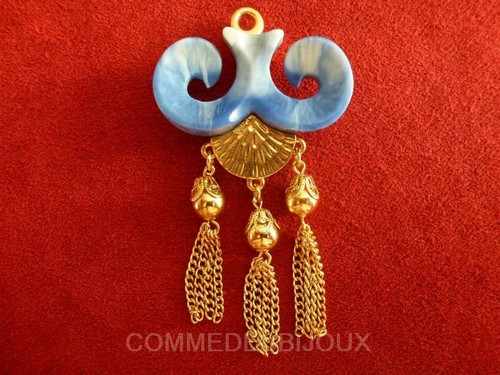 Pendentif vintage figure - pendentif,