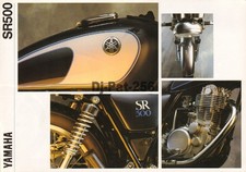 Brochure : YAMAHA SR 500 1992