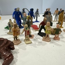 Vintage Antique Miniatures. For Train Infields. Maybe Marx? Unknowns