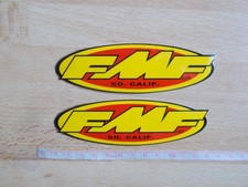 2 motorcycle exhaust stickers FMF SO CALIF