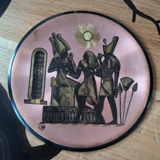 Assiette vintage Cuivre Ou