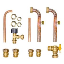 Kit Raccords Installation pour Chaudière La Condensation Beretta Ciao Vert